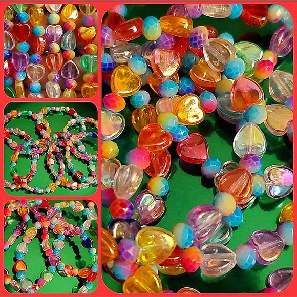 Set of 7 โค๐๐ bead children's bracelets. - Picture 10 of 10